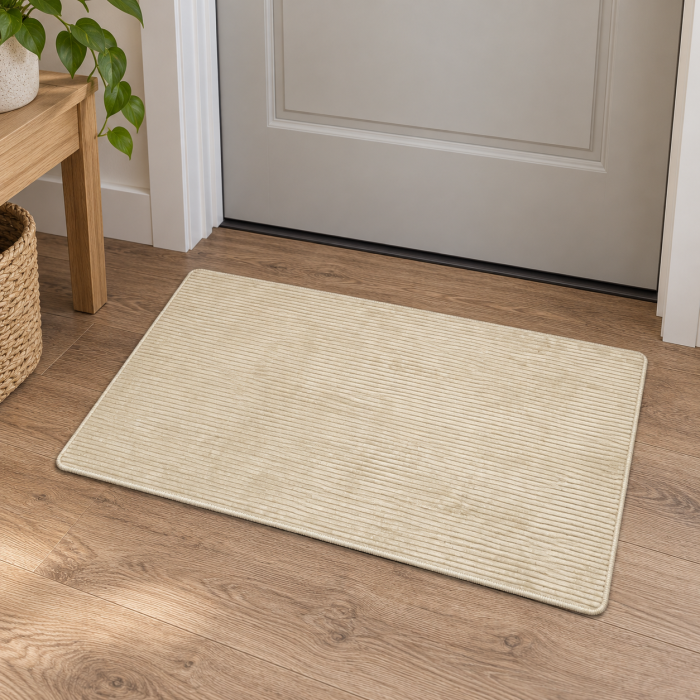 Covoras Antiderapant Universal FIBRA 60 X 90cm, Poliester, Ivory [5]