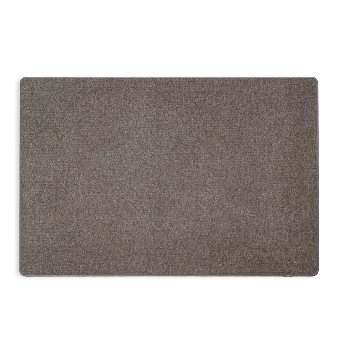 Covoras Antiderapant Universal WOOL 45 X 75 cm, Poliester, Gri [2]