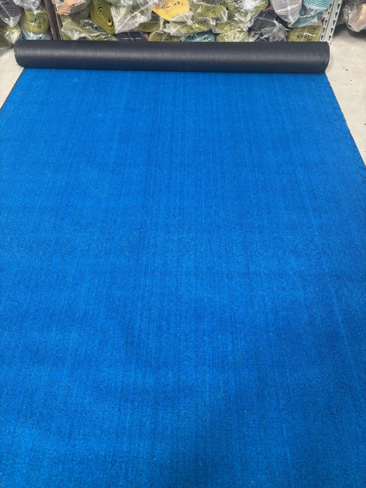 Gazon Artificial Premium Albastru, Inaltime Fir Iarba 7mm, Amenajări Exterioare, Evenimente, Terase, Piscine [4]