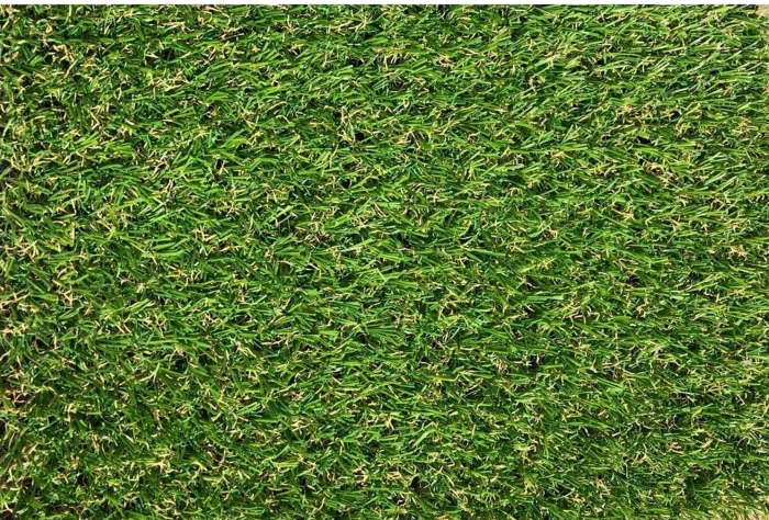 Gazon Artificial Jakarta, Inaltime Fir Iarba 30mm, Verde cu Imitatie Fire Uscate, Rezistenta Sporita la UV si Clor, Aspect Natural, Terasa, Balcon, Curte, Spatiu Joaca, Piscina [3]