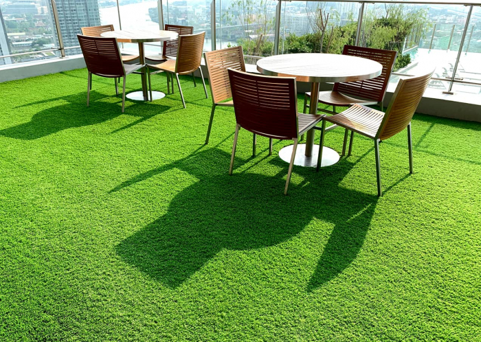 Gazon Artificial OASIS 30 Premium BELGIAN, Lungime Fir 30 mm, Verde, Imitatie Perfecta Gazon Natural, Antialergic, Polipropilena, Curte, Terasa, Balcon, Piscina, Loc de Joaca, Gradinita [11]