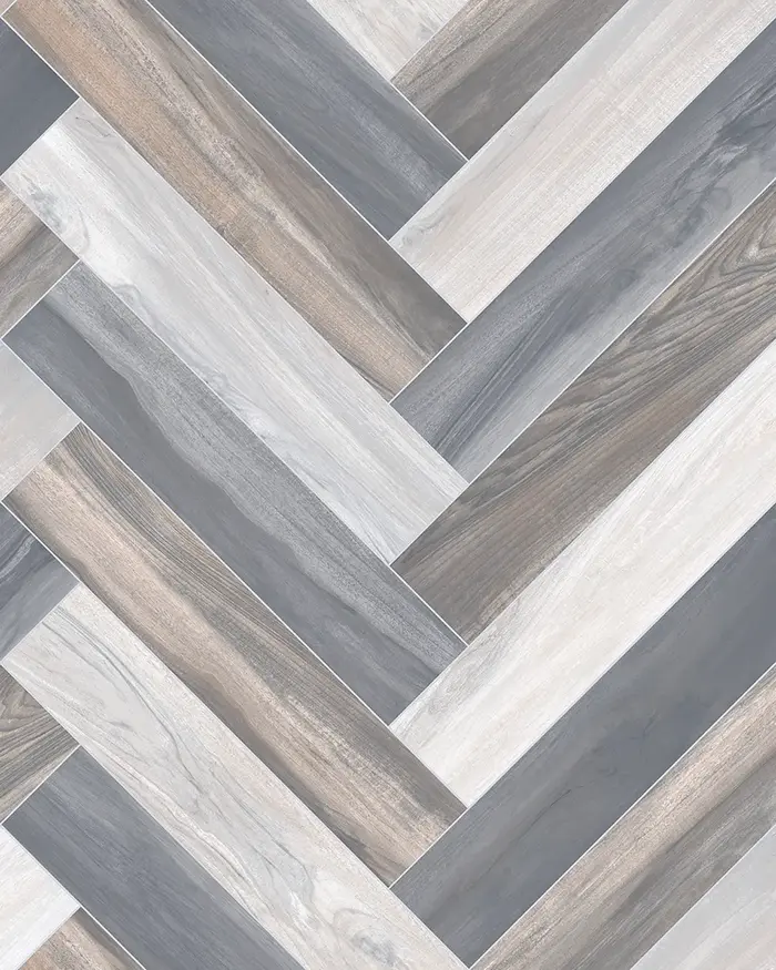 Linoleum Rezidential Antiderapant Clasa 21, Belgia, Model Venice 961M, Suport Spuma, Grosime 2.3 mm, Imitatie Parchet, Crem, Bej, Gri, PVC [1]