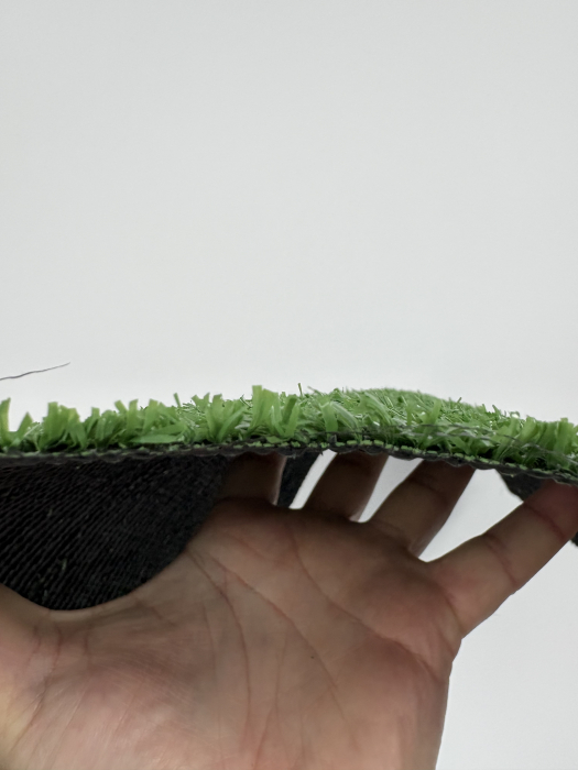 Mocheta tip Gazon Artificial Basic, Lungime Fir 7 mm, Verde, Antialergic, Polipropilena, Curte, Terasa, Balcon, Piscina, Loc de Joaca, Gradinita, Cresa [6]