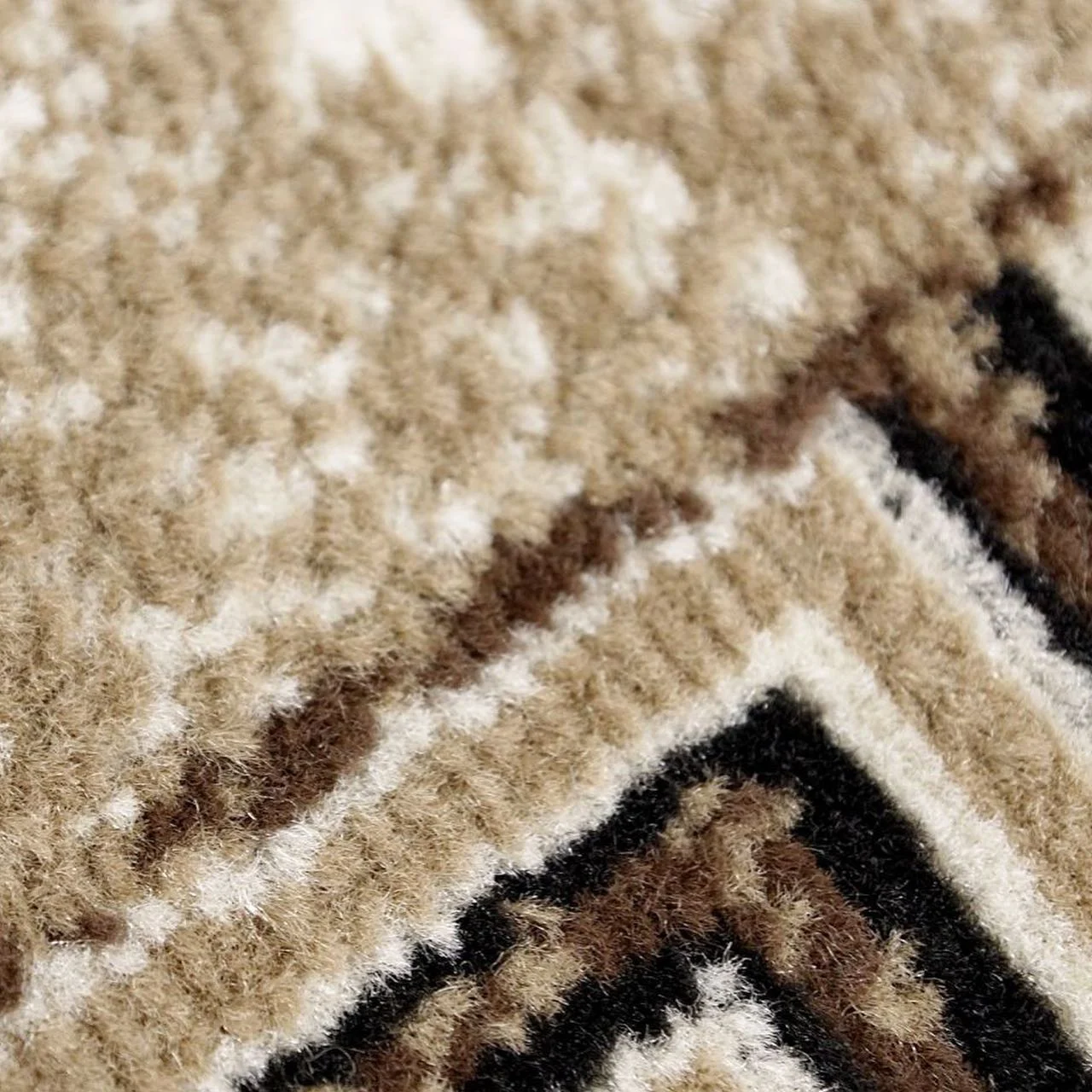 Traversa Model Luna 1815-12, Maro, Inaltime Fir 6 mm, Antialergic, Polipropilena, Living, Dormitor, Sufragerie, Birou [5]