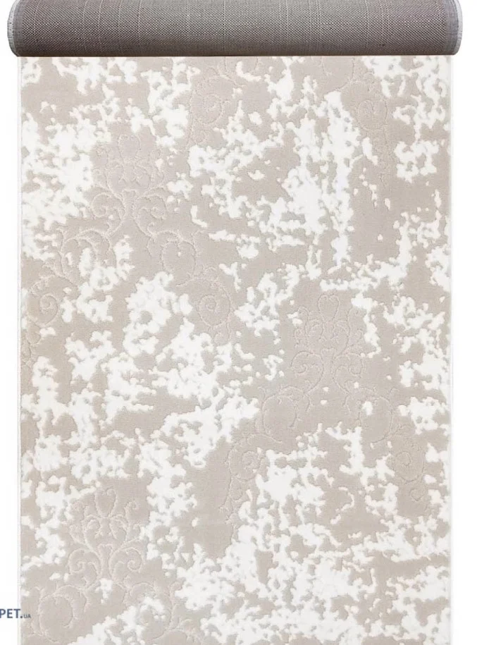 Traversa Model ITEA 42006-102, Crem Bej, Inaltime Fir 10 mm, Abstract Modern, Polipropilena Frieze [2]