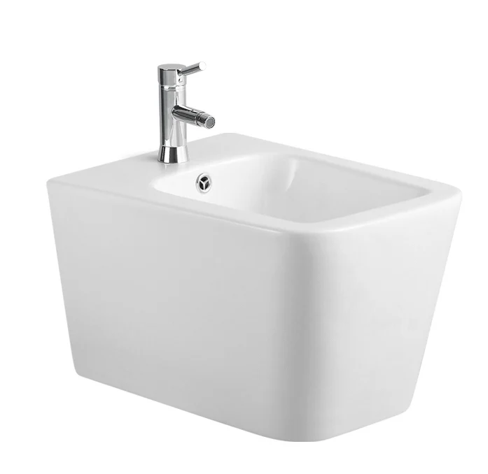 Vas Bideu Suspendat din Ceramica, Alb, Model LX-1067, Dimensiuni 505 x 365 x 315 mm [1]