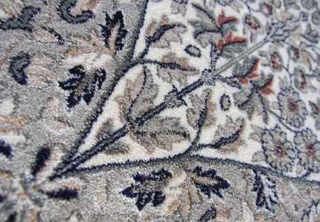 Covor Model Anny 33024‑160, Gri, Inaltime Fir 7 mm, Antialergic, Polipropilena, Living, Dormitor, Sufragerie, Birou [3]