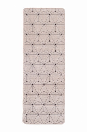 Covoare bucatarie - Covor Model Flex 19647‑19, Marime 75 x 200 cm, Crem, Bej, Inaltime Fir Tesatură plată, Antialergic, Polipropilena, Bucatarie