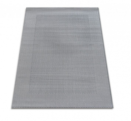 Covor Model Iuta Jeans 19242‑9090, Gri, Inaltime Fir Tesatură plată, Antialergic, Polipropilena, Bucatarie, Hol, Balcon [2]