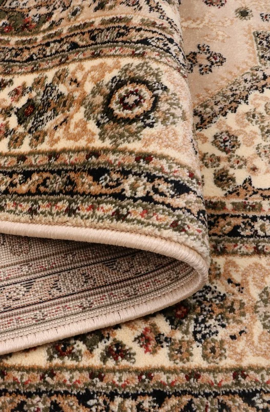 Covor Lotos 15082-110 Crem-Bej Design Clasic Oriental Medalion Polipropilena Friese [2]