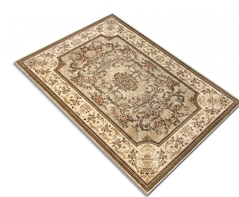 Covor Lotos 15091-110 Crem-Bej Design Clasic Oriental Medalion Polipropilena Friese [2]