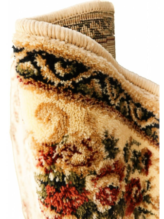 Covor Model Lotos 507-100, Crem, Inaltime Fir 8 mm, Antialergic, Polipropilena, Living, Dormitor, Sufragerie, Birou [3]