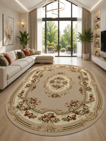 Clasice & Elegante - Covor Lotos 575-110 bej design clasic floral