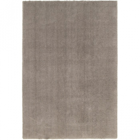 Covoare pufoase - Covor Premium Belgian Model Soft Rimini 71481-077, Bej, Gri, Lungime Fir 22 mm, Poliester Reciclat, Antialergic, Living, Dormitor, Sufragerie, Birou