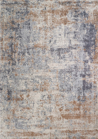 Covoare living - Covor Premium Model DYWAN RUSTIC BEIGE, Gri, Bej, Maro, Tesatura Plata, Poliester, Bumbac, Antiderapant, Antialergic, Living, Dormitor, Sufragerie, Birou
