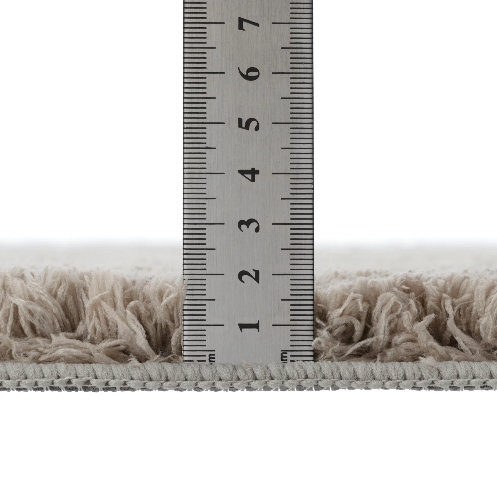 Covoraș Universal Antiderapant Comfort, Bej, Poliester, Lungime Fir 20 mm, Grosime Totală 22 mm [6]