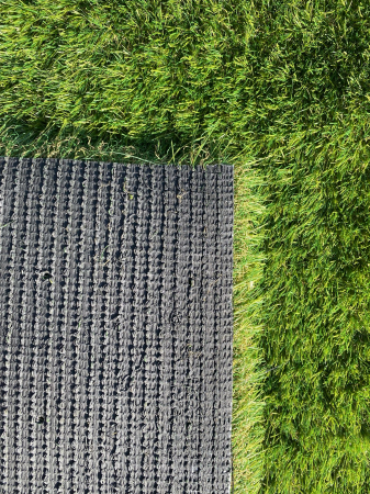 Gazon Artificial Premium, Lungime Fir 37 mm, Verde, Imitatie Perfecta Gazon Natural, Antialergic, Polipropilena, Curte, Terasa, Balcon, Piscina, Loc de Joaca, Gradinita [3]