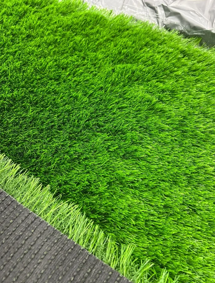 Gazon artificial Harper 4020 40mm fir dublu 3 nuante verde fire carliontate rezistent UV [7]