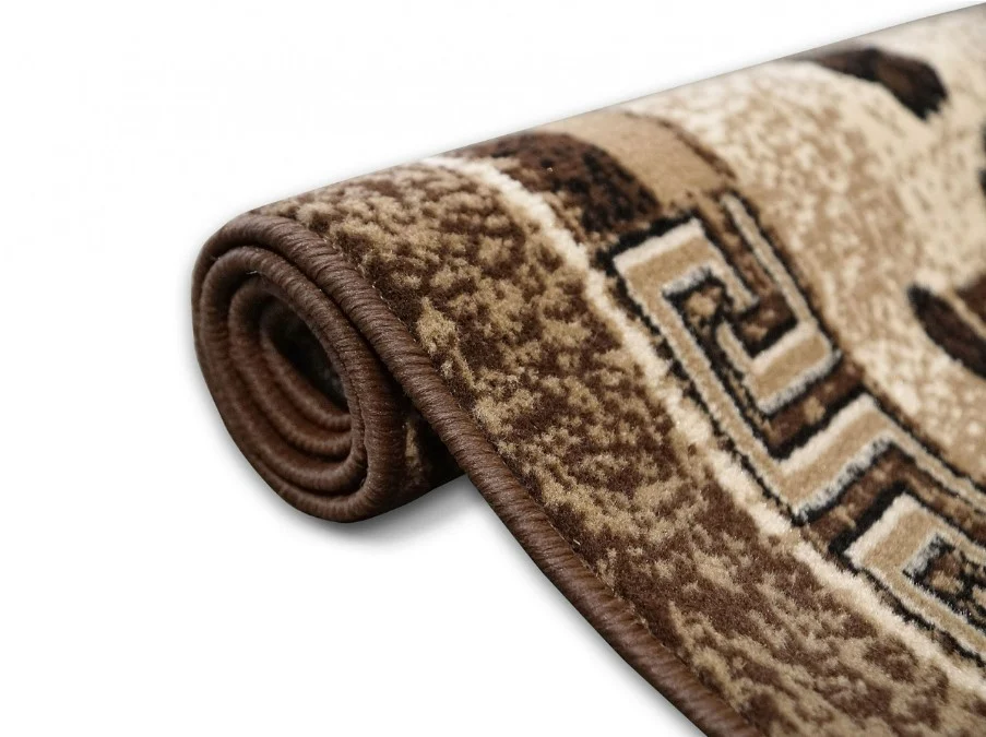 Traversa Model Luna 1815-12, Maro, Inaltime Fir 6 mm, Antialergic, Polipropilena, Living, Dormitor, Sufragerie, Birou [3]