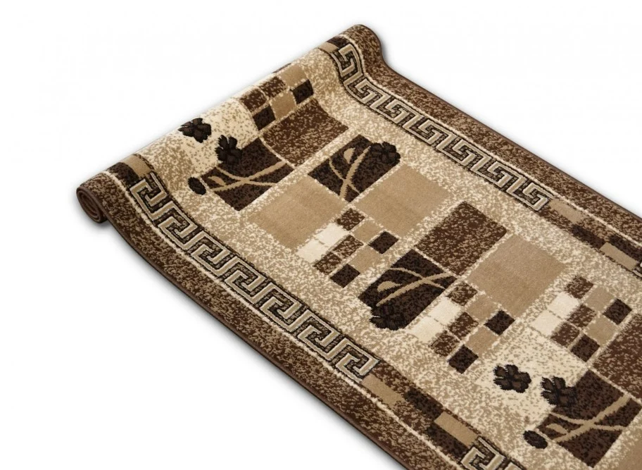 Traversa Model Luna 1815-12, Maro, Inaltime Fir 6 mm, Antialergic, Polipropilena, Living, Dormitor, Sufragerie, Birou [5]