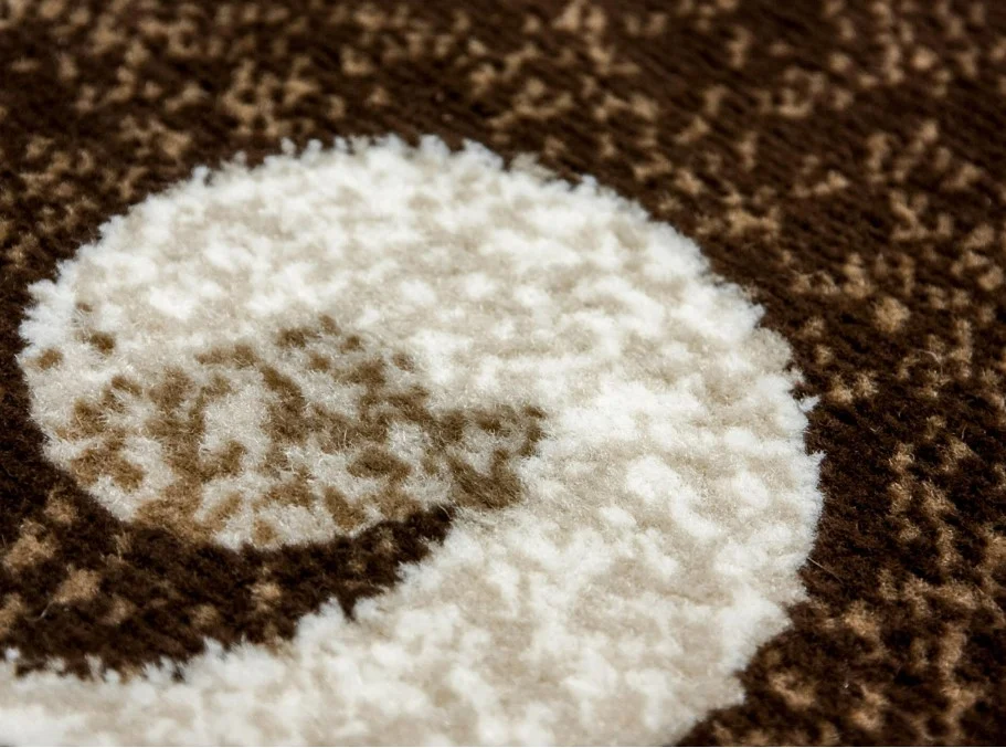 Traversa Model Luna 1833-12, Maro, Inaltime Fir 6 mm, Antialergic, Polipropilena, Living, Dormitor, Sufragerie, Birou [5]