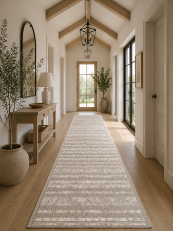 Traverse - Traversa Flex 19206-111 bej, crem aspect sisal antiderapant 67x200cm