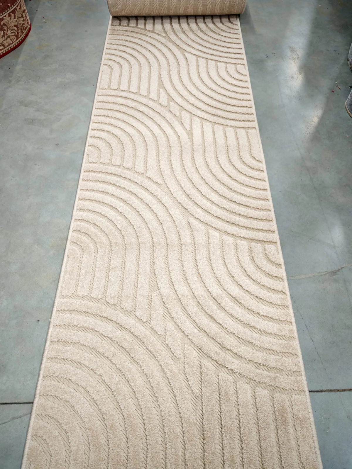 Traversa Model Oksi 38025-202,Bej, Inaltime Fir 6.5 mm, Antialergic, Polipropilena, Living, Dormitor, Sufragerie, Birou [3]