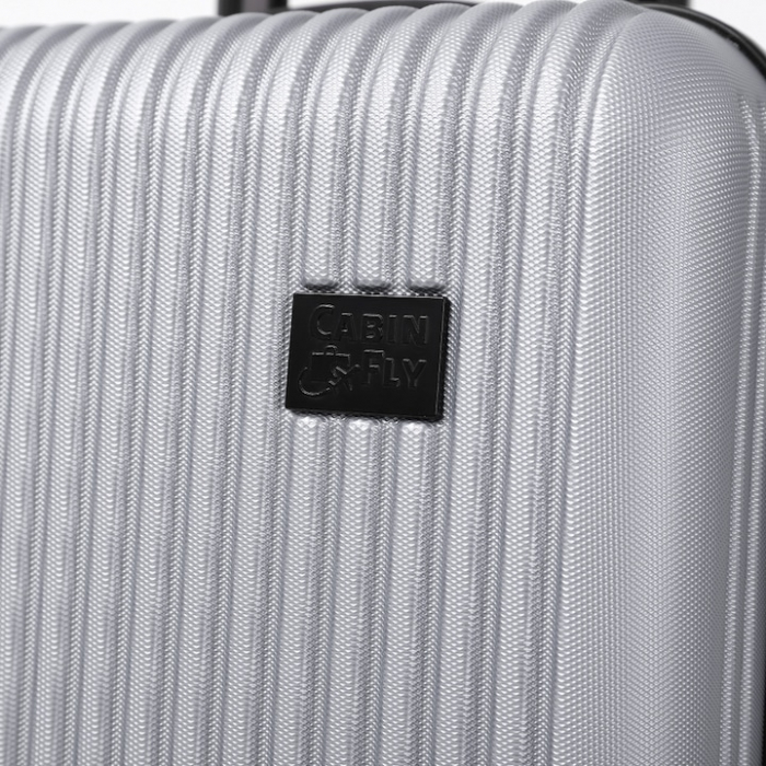 Bagaj de cabină CabinFly Cruisair 40x30x20 cm – 24L ABS Gri [6]
