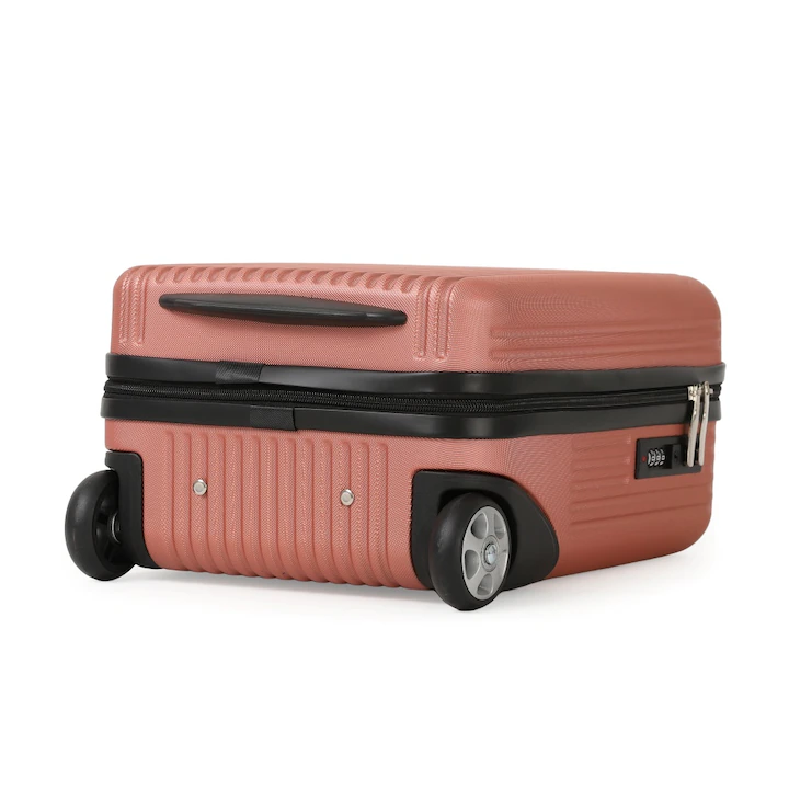 Bagaj de cabină CabinFly Cruisair 40x30x20 cm – 24L ABS Roz/Auriu [5]