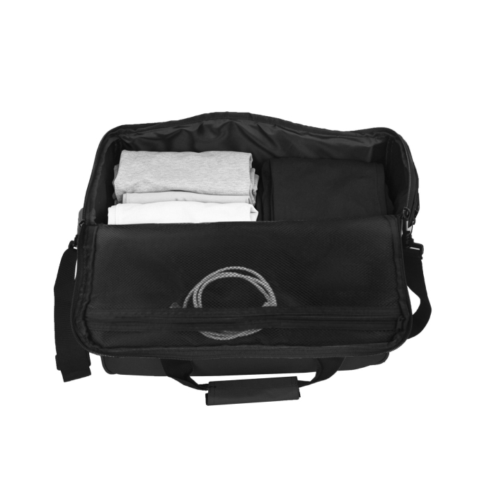 Geantă de voiaj CabinFly 40x30x20 cm neagră bagaj cabină Wizz Air Ryanair [4]
