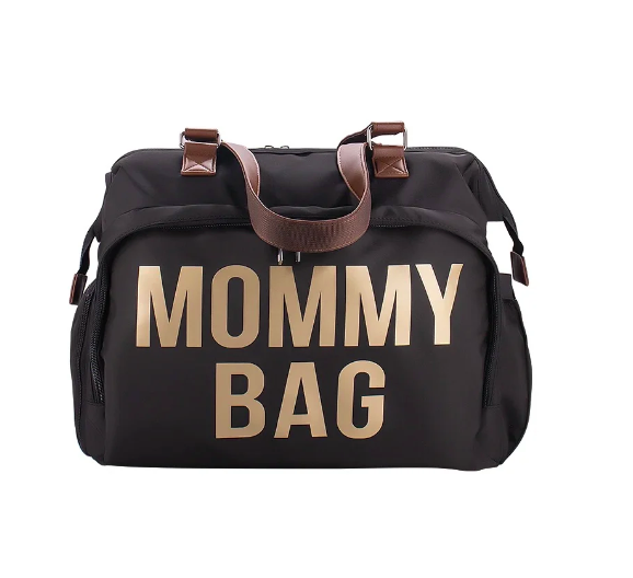 Geantă de voiaj tip rucsac Mommy Bag Cracos – Model Multifuncțional, 40x38x18 cm, negru [2]