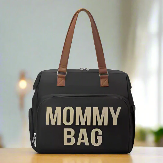 Geantă de voiaj tip rucsac Mommy Bag Cracos – Model Multifuncțional, 40x38x18 cm, negru [5]
