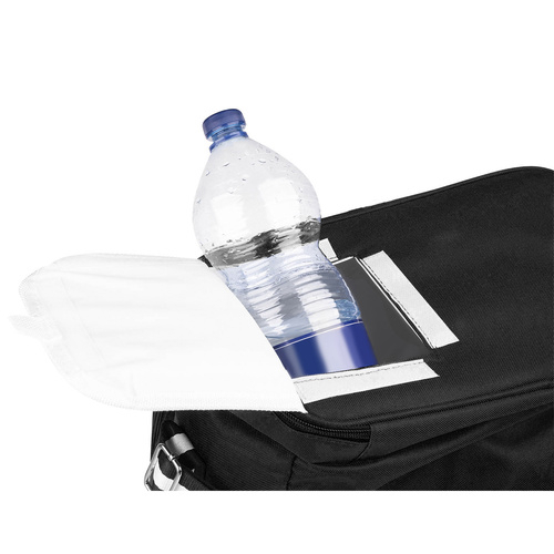 Geanta termoizolanta  pentru picnic sau camping, Tecos®, 18L, impermeabil, negru, dimensiuni 35x23x35 centimetri [5]