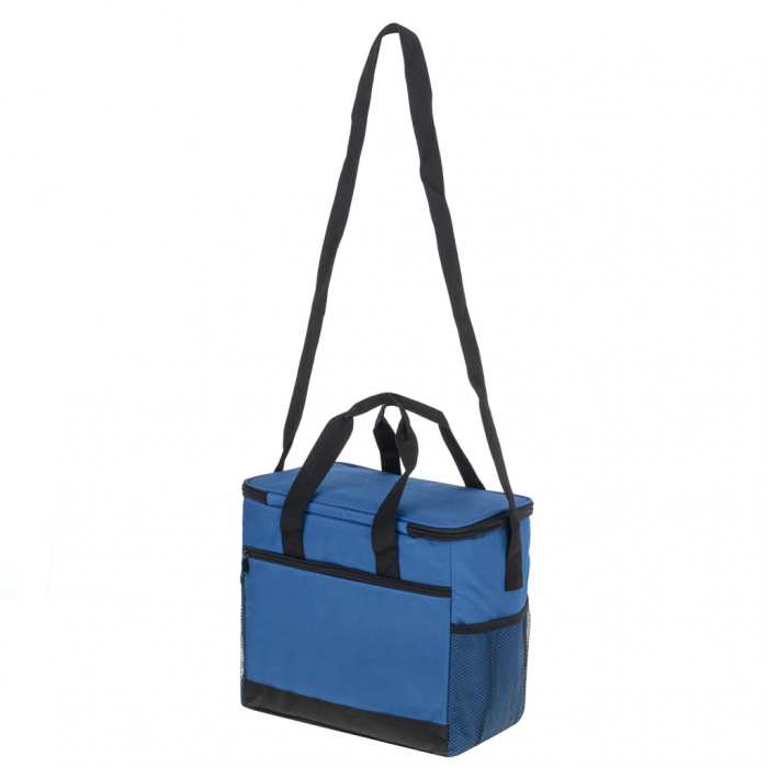 Geanta termoizolanta pentru picnic sau plaja, capacitate 16l, culoare Albastra [5]