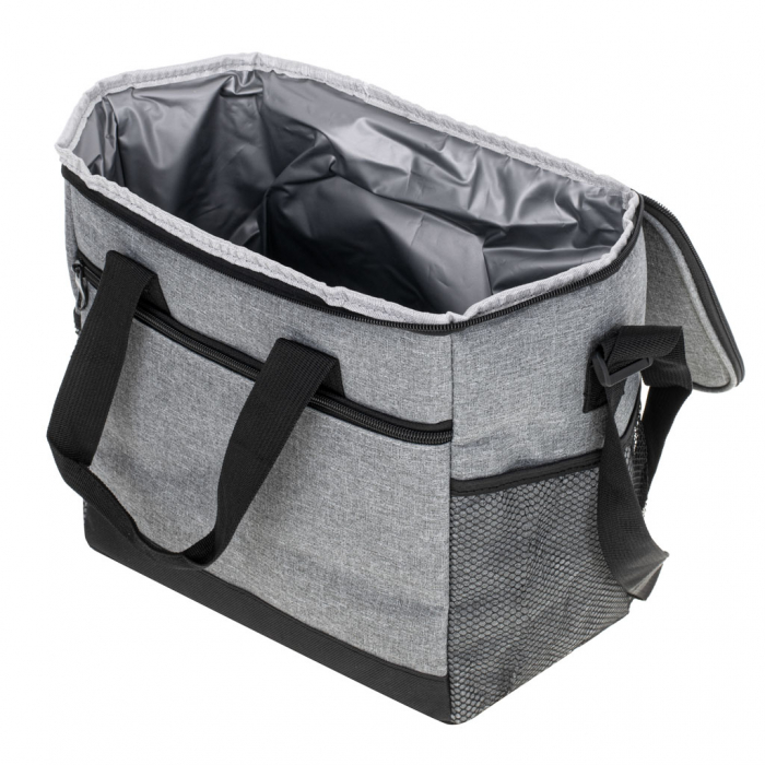Geanta termoizolanta pentru picnic sau plaja, capacitate 16l, culoare Gri [7]