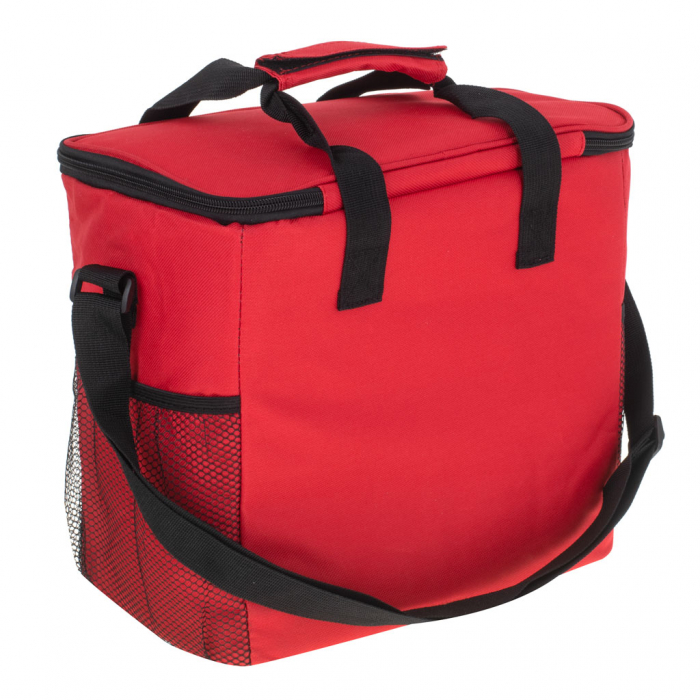 Geanta termoizolanta pentru picnic sau plaja, capacitate 16l, culoare Rosie [5]