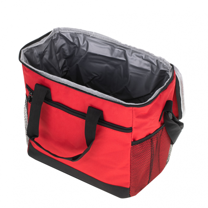 Geanta termoizolanta pentru picnic sau plaja, capacitate 16l, culoare Rosie [9]