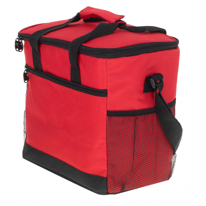 Geanta termoizolanta pentru picnic sau plaja, capacitate 16l, culoare Rosie [4]