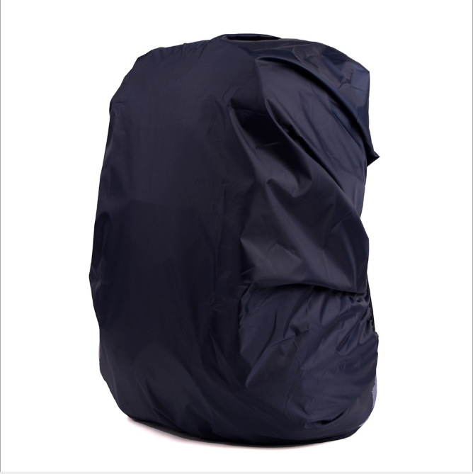 Husa impermeabilă pentru rucsac de drumeție, ghiozdan de școală sau echipament de camping, Tecos, 35 L, foarte ușoară, albastra [2]