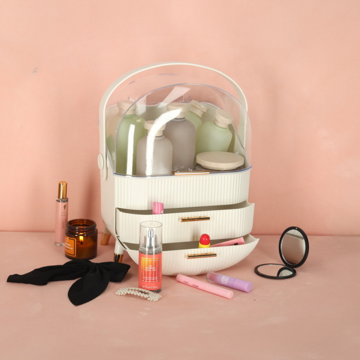 organizator-portabil-cosmetice-bijuterii-Tecos-2-sertare-vitrina-alb [13]