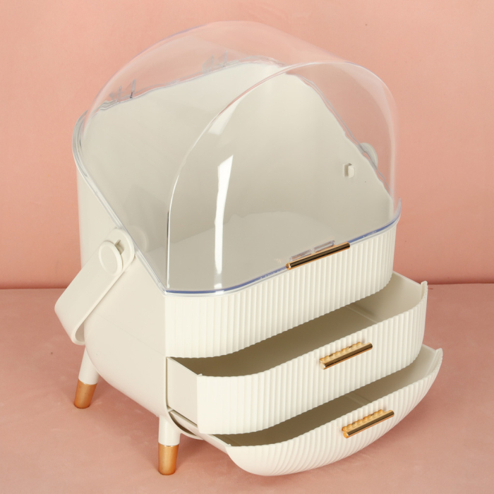 organizator-portabil-cosmetice-bijuterii-Tecos-2-sertare-vitrina-alb [9]