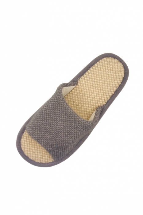 Papuci de casa decupati pentru barbati, TECOS, marime 40-41, talpa foarte comoda, 27 centimetri [6]