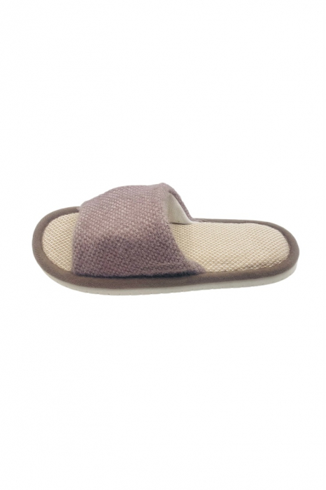 Papuci de casa decupati pentru barbati, TECOS, marime 40-41, talpa foarte comoda, 27 centimetri [2]