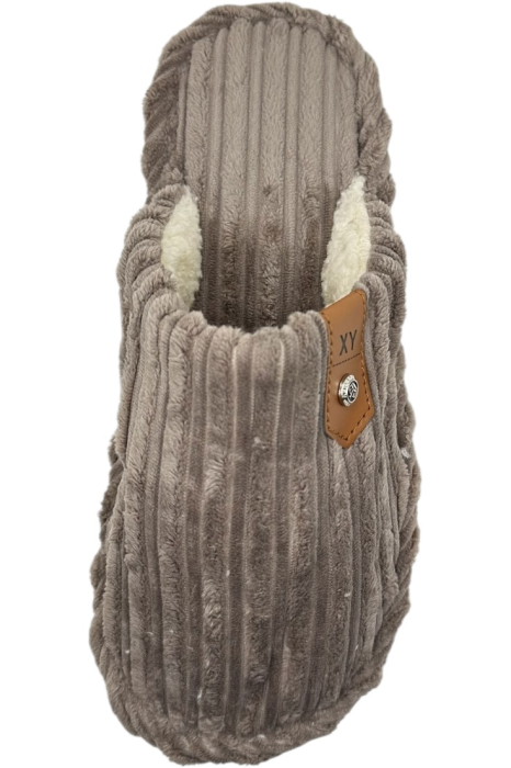 Papuci de casă pentru bărbați Tecos Maro – Îmblăniți și comozi [5]