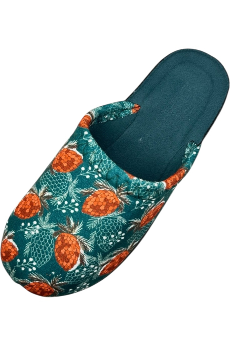 papuci-dama-tecos-verde-floral-comozi-caldurosi-37-40 [4]
