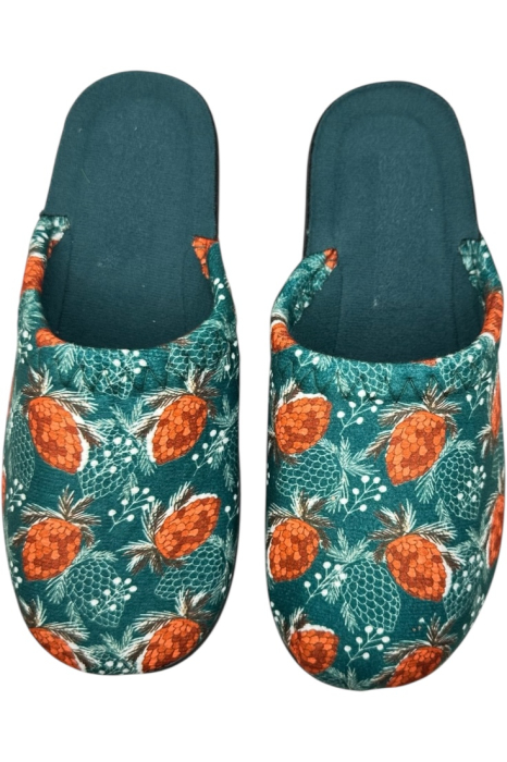 papuci-dama-tecos-verde-floral-comozi-caldurosi-37-40 [6]
