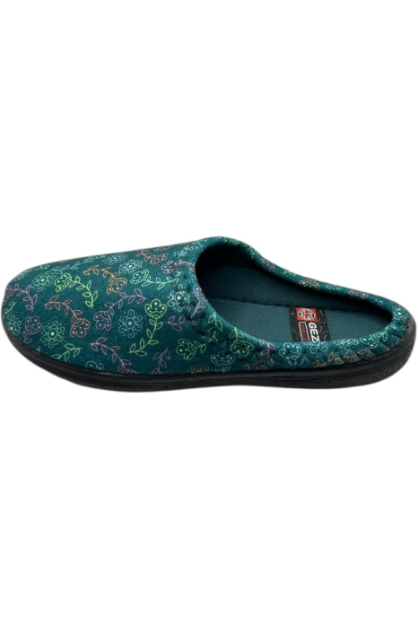 papuci-dama-verde-model-floral-comozi-caldurosi-36-40 [2]
