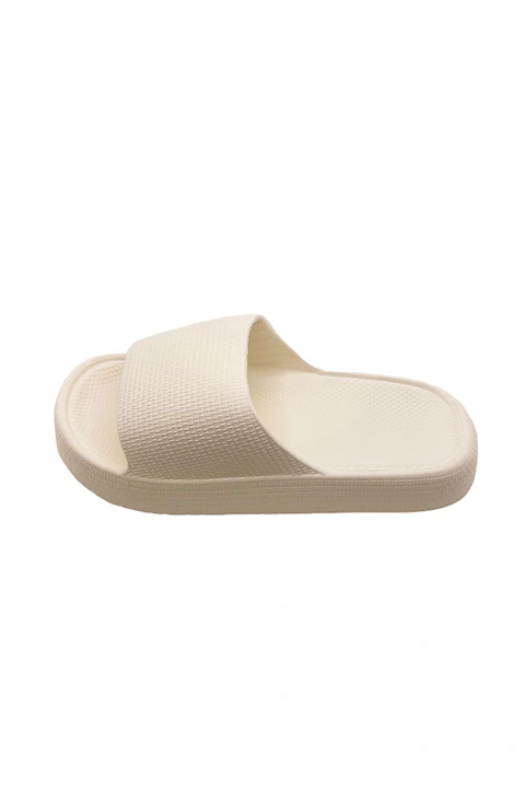 Papuci de dama, Tecos®, marime 40-41, alb, foarte usori, talpa anti-alunecare si aspect texturat, 26 centimetri [2]