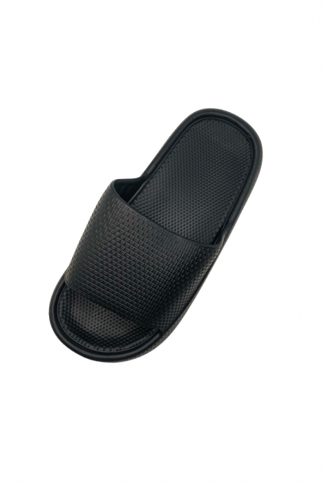 Papuci de dama, Tecos®, marime 36-37, negru, foarte usori, talpa anti-alunecare si aspect texturat, 24 centimetri [2]