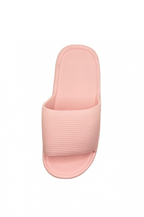 Papuci de dama, Tecos®, marime 36-37, roz, foarte usori, talpa anti-alunecare si aspect texturat, 24 centimetri [5]